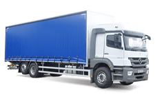 Car Hire Ilford - 26 Tonne Curtain Side Truck - Truck hire Ilford