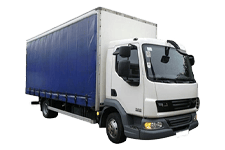Car Hire Ilford - 7.5 Tonne Curtain Side Truck - Truck hire Ilford